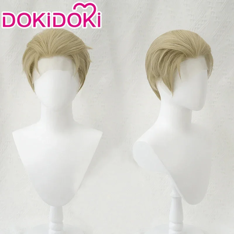 【Ready For Ship】【Last Batch】【 Front Lace 】DokiDoki Manga Cosplay  Wig Short Light Flax - Image 5
