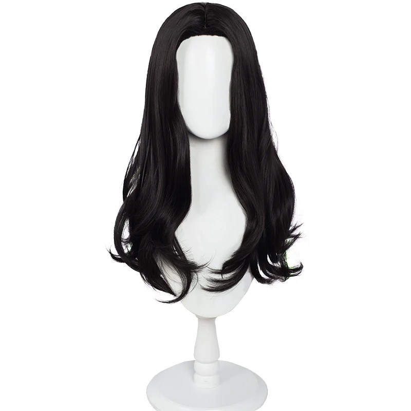 【Ready For Ship】DokiDoki Anime Cosplay Wig  Black Long Curly Hair - Image 4