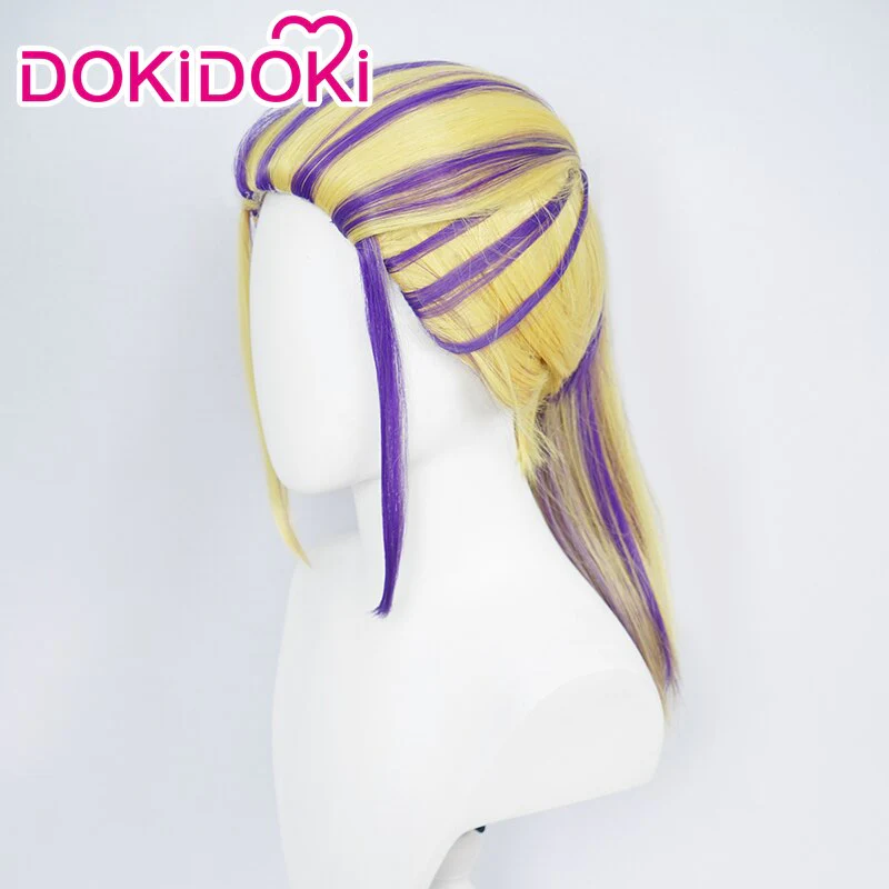【Last Batch】【Ready For Ship】DokiDoki Anime Cosplay Wig Hair Male Yellow Purple