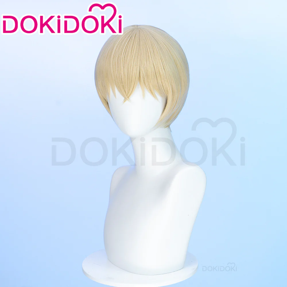 【Ready For Ship】【Last Batch】DokiDoki Anime Cosplay Wig Short Blonde Hair - Image 3