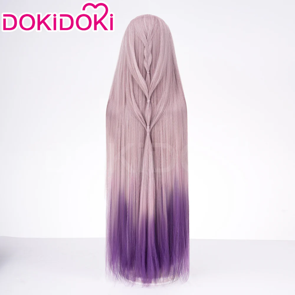 【US /EU LOCAL SHIPPING 】DokiDoki Game Honkai: Star Rail Cosplay The Herta Wig Long Straight Purple SP Herta - Image 8