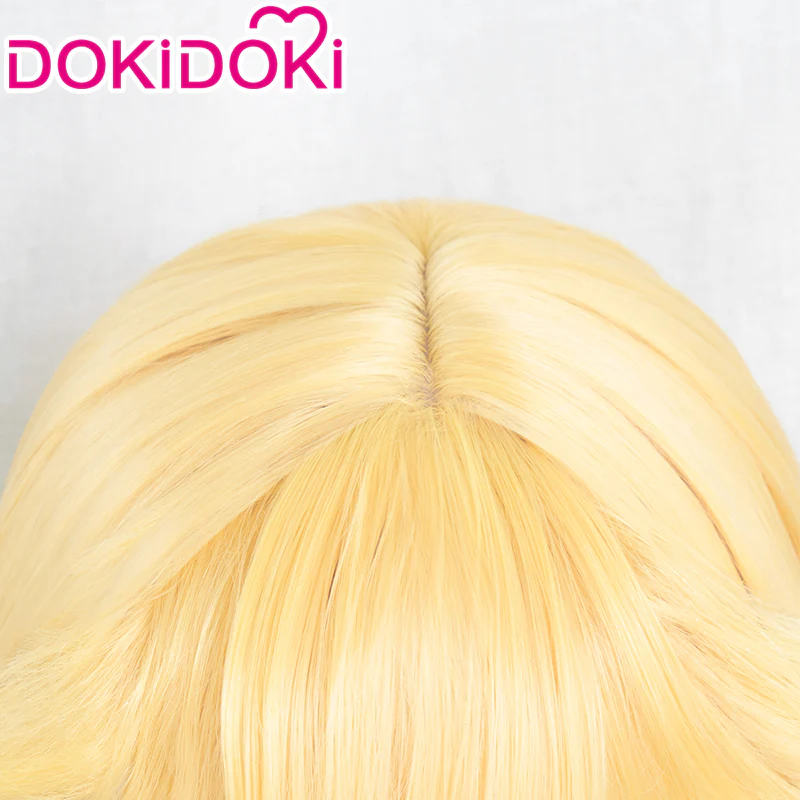 【Ready For Ship】DokiDoki Movie Cosplay Wig Long Golden Hair - Image 3
