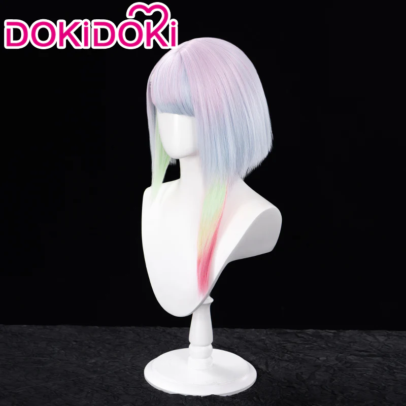 【Ready For Ship】DokiDoki Anime Cosplay Short Straight Wig Pink Hair
