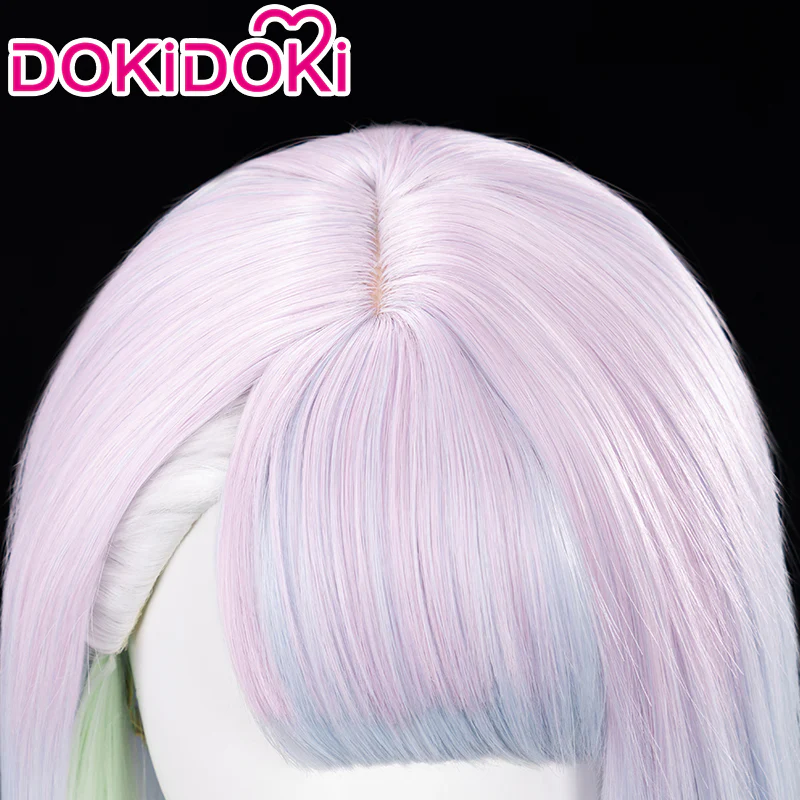 【Ready For Ship】DokiDoki Anime Cosplay Short Straight Wig Pink Hair - Image 3