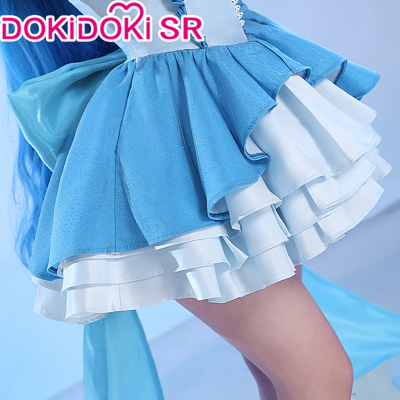 【Ready For Ship】DokiDoki-SR Anime Mermaid Melody Pichi Pichi Pitch Cosplay Hanon Hosho Costume - Image 3