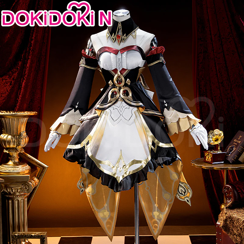 【Ready For Ship】【Size S-2XL】DokiDoki-N Game Genshin Impact Cosplay Marionette Costume Sandrone