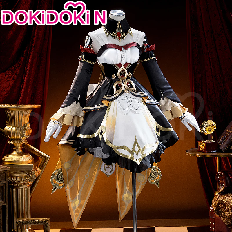 【Ready For Ship】【Size S-2XL】DokiDoki-N Game Genshin Impact Cosplay Marionette Costume Sandrone - Image 2