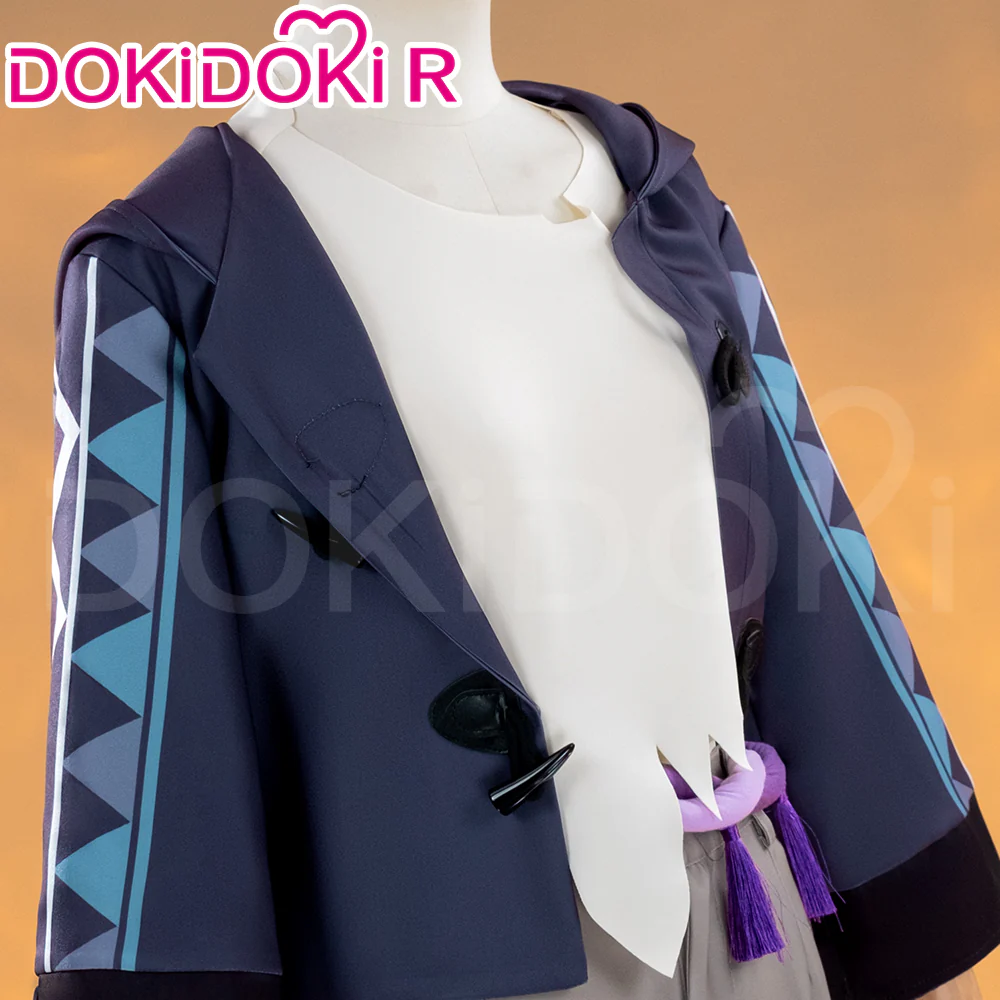【S Ready For Ship】【Size S-2XL】DokiDoki-R Game Honkai: Star Rail Cosplay Kakavasha Costume Shajin Sha Jin - Image 4