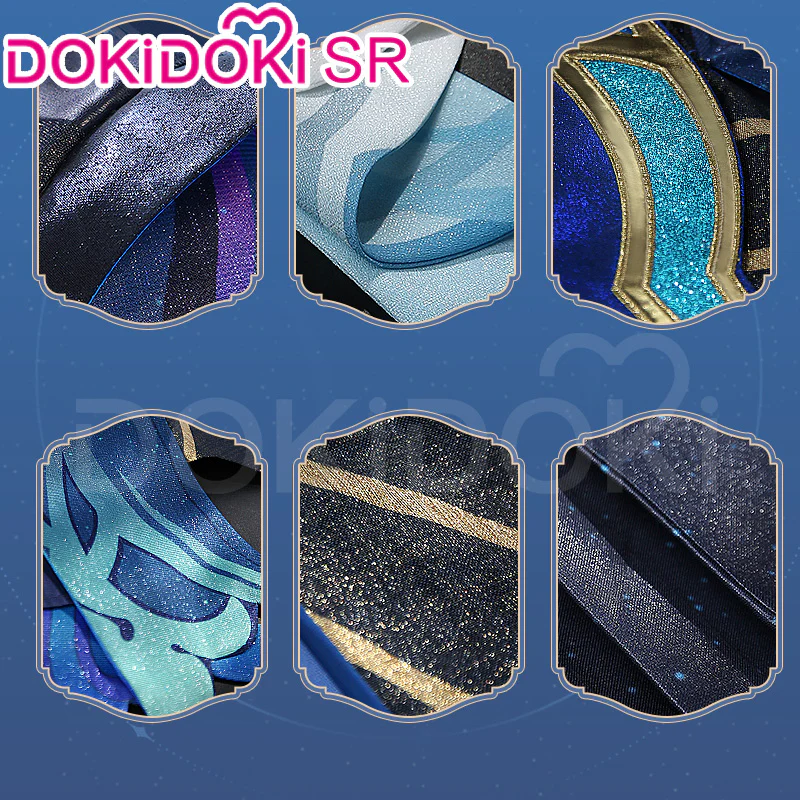 【US/EU LOCAL SHIPPING】【Size S-2XL】DokiDoki-SR Game Genshin Impact Cosplay Neuvillette Costume Fontaine - Image 10