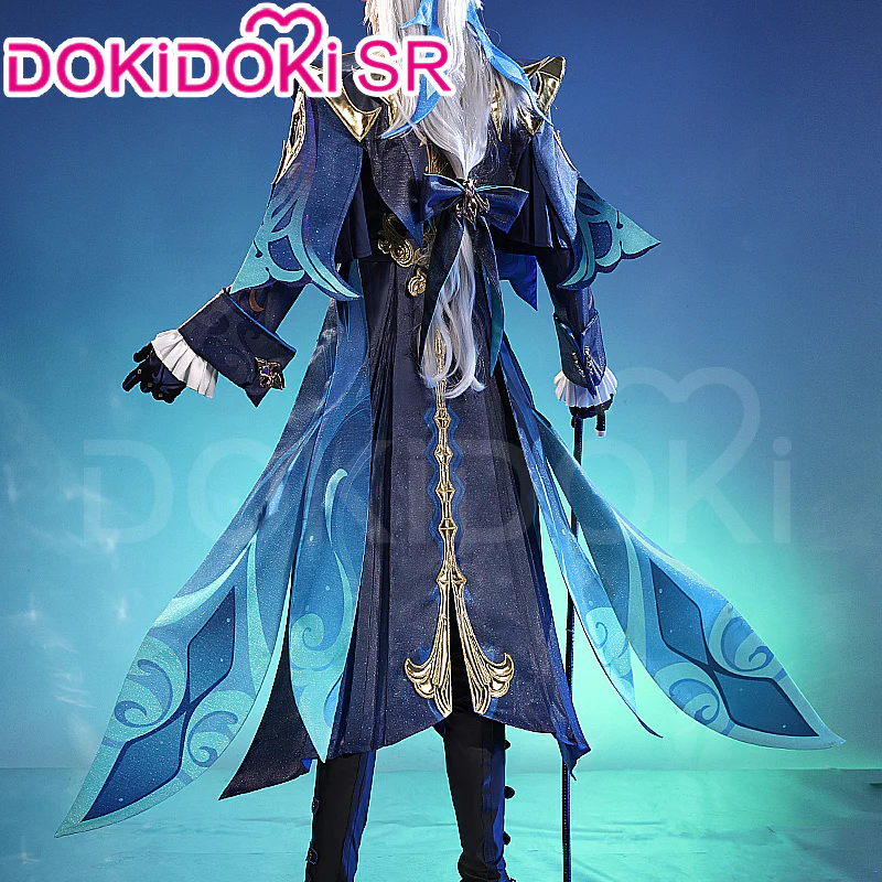 【US/EU LOCAL SHIPPING】【Size S-2XL】DokiDoki-SR Game Genshin Impact Cosplay Neuvillette Costume Fontaine - Image 8