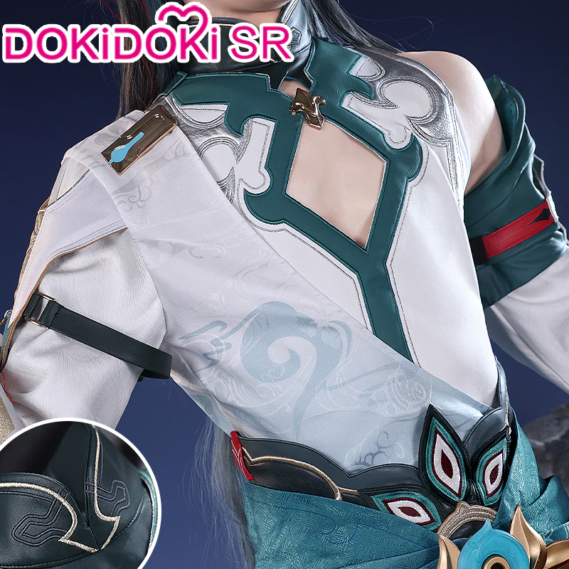 【Costume Ready For Ship】DokiDoki-SR Game Honkai: Star Rail Cosplay Dan Heng Imbibitor Lunae Cosplay Costume /Shoes Danheng - Image 3