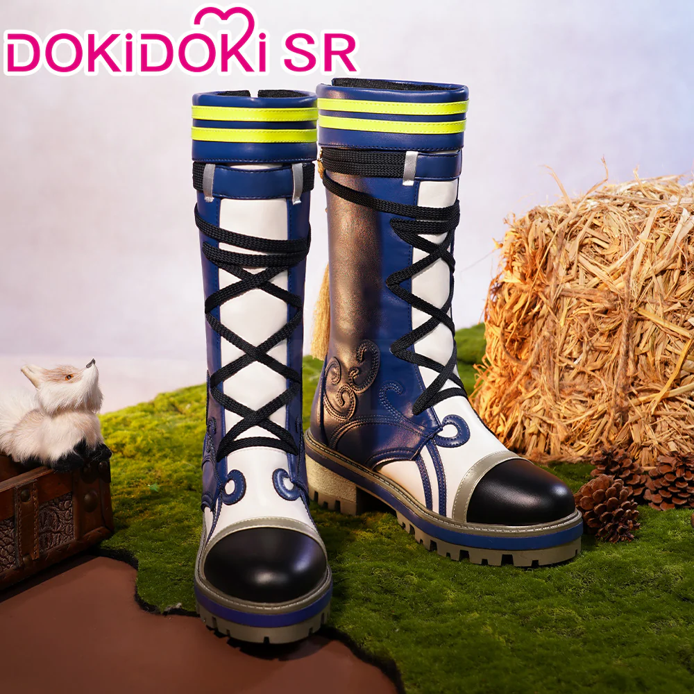 【Costume Ready For Ship】【Size S-2XL】DokiDoki-SR Game Genshin Impact Cosplay Tighnari Costume Dendro Sumeru / Shoes - Image 14
