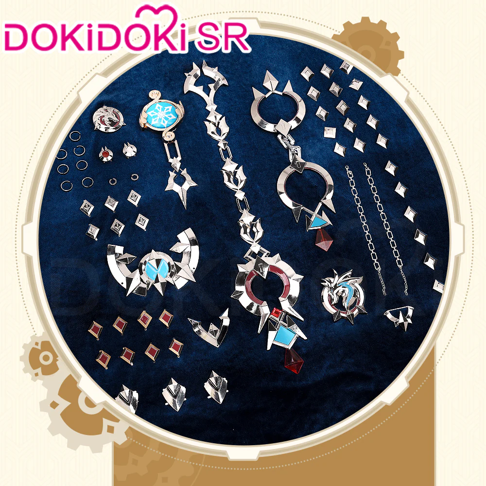 【US/EU LOCAL SHIPPING 】【Size S-2XL】DokiDoki-SR Game Genshin Impact Cosplay Wriothesley Costume Fontaine - Image 5