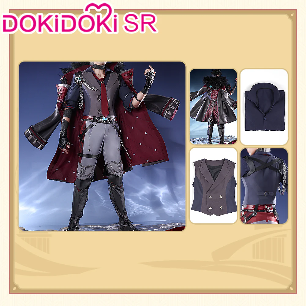 【US/EU LOCAL SHIPPING 】【Size S-2XL】DokiDoki-SR Game Genshin Impact Cosplay Wriothesley Costume Fontaine - Image 6