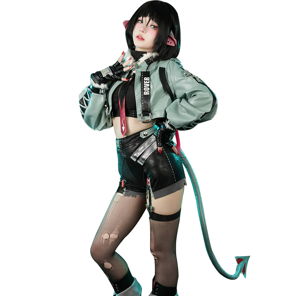【Partially Ready For Ship】【Size S-3XL】Dokidoki-R Game Zenless Zone Zero Cosplay Jane Doe Costume - Image 7