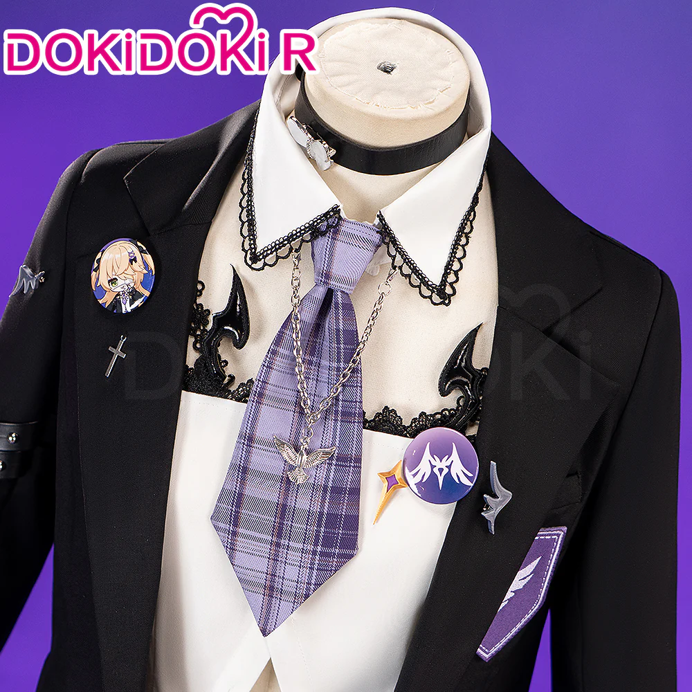 【XS-XL】DokiDoki-R Game Genshin Impact Cosplay Fischl Costume Cafe in Seoul Seoul Cafe - Image 4