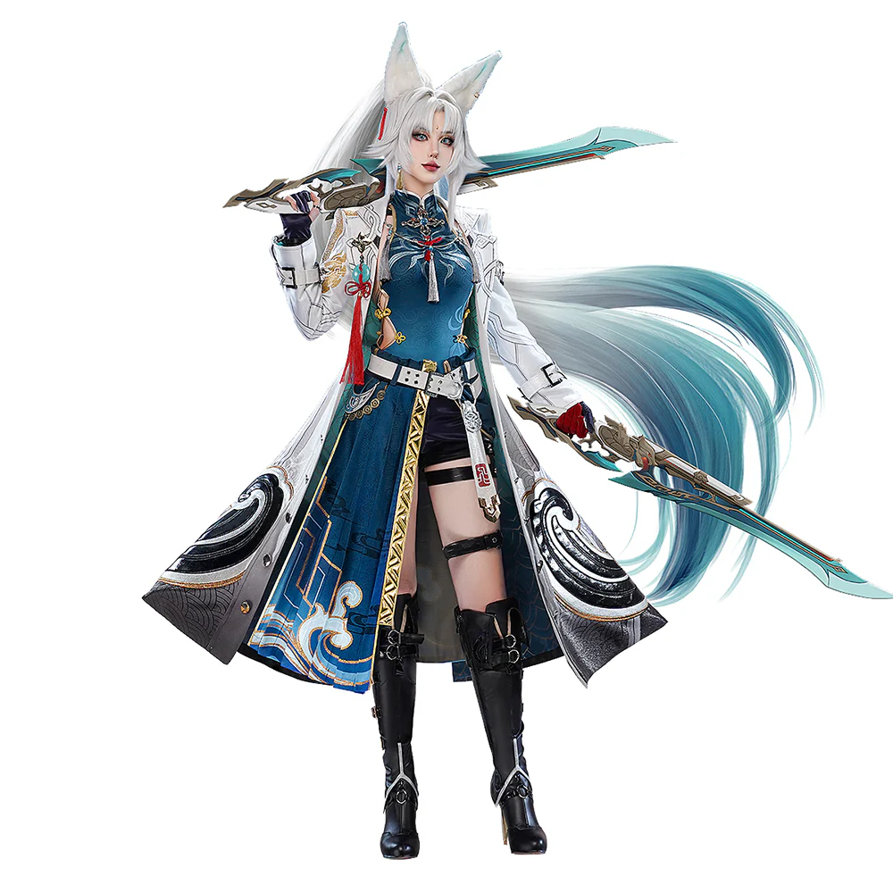 【US/EU LOCAL SHIPPING】DokiDoki-SR Game Honkai: Star Rail Cosplay Feixiao Costume Fei Xiao - Image 7