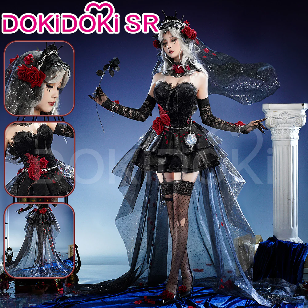 【EU LOCAL SHIPPING】 DokiDoki-SR Game Identity Ⅴ Cosplay Everlasting Night Ada Mesmer Costume / Wig  Psychologist idv 2.0 ver. - Image 2