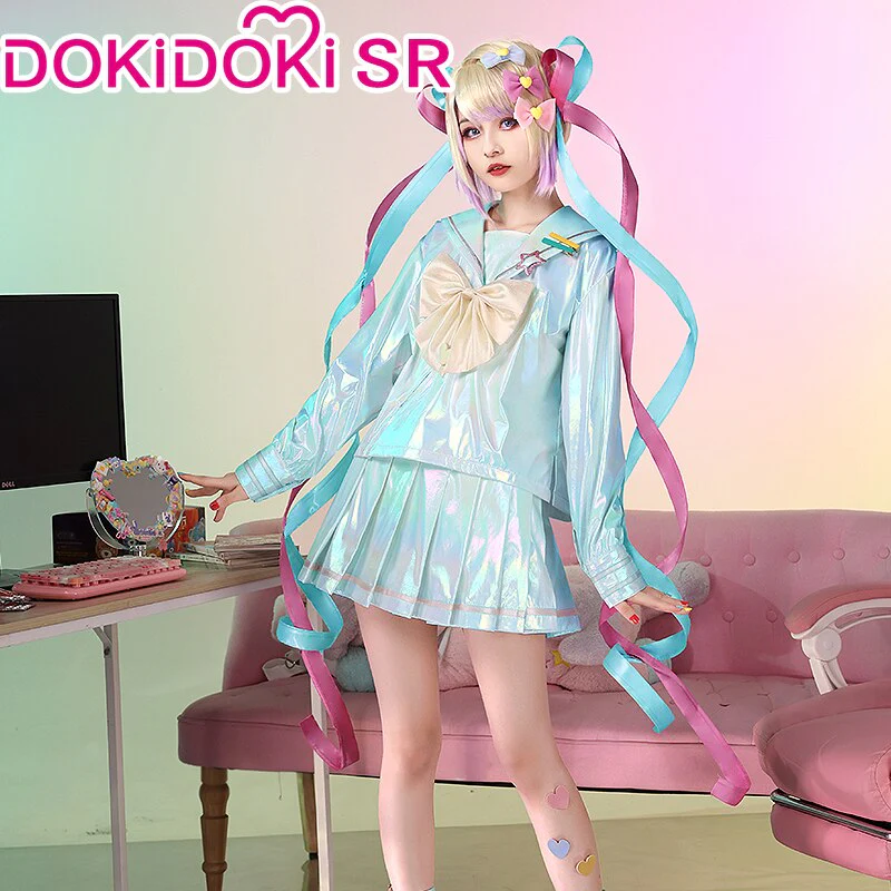 【 Ready For Ship】DokiDoki-SR Game NEEDY GIRL OVERDOSE Cosplay KAngel Cospaly Costume Game - Image 2