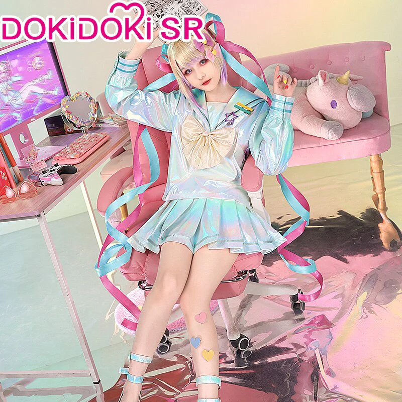 【 Ready For Ship】DokiDoki-SR Game NEEDY GIRL OVERDOSE Cosplay KAngel Cospaly Costume Game - Image 6
