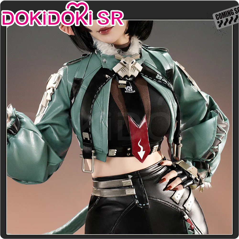 【US/EU LOCAL SHIPPING】【Size S-2XL】Dokidoki-SR Game Zenless Zone Zero Cosplay Jane Doe Costume ZZZ - Image 3