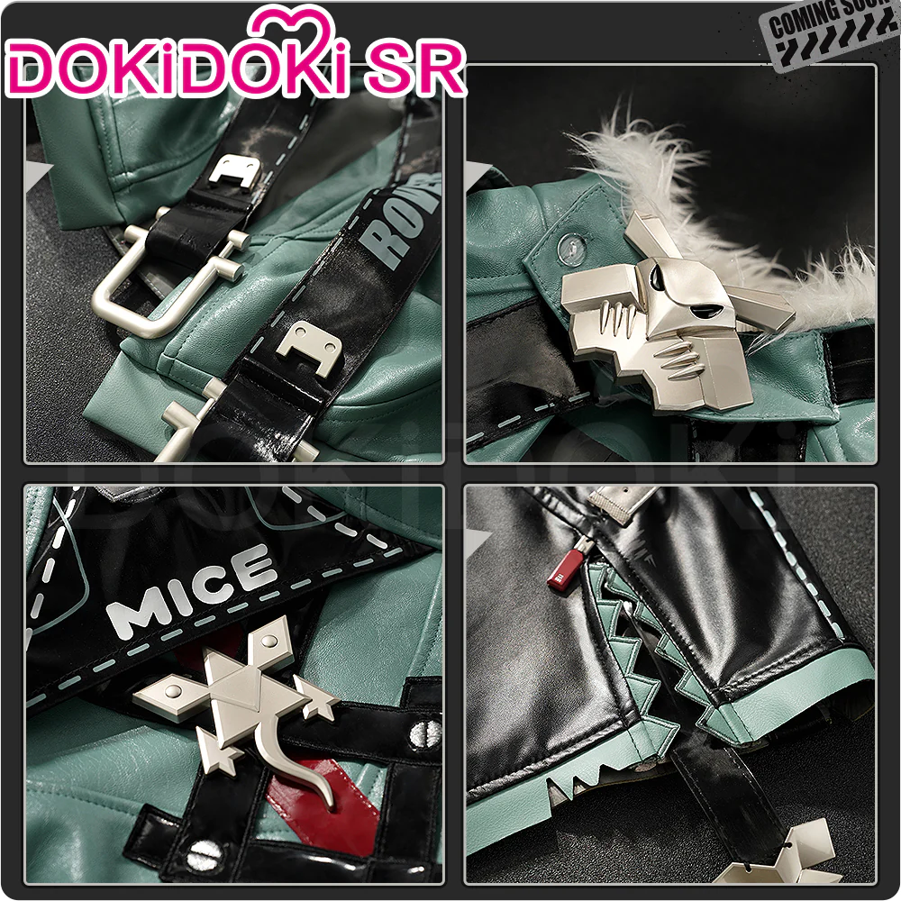 【US/EU LOCAL SHIPPING】【Size S-2XL】Dokidoki-SR Game Zenless Zone Zero Cosplay Jane Doe Costume ZZZ - Image 6