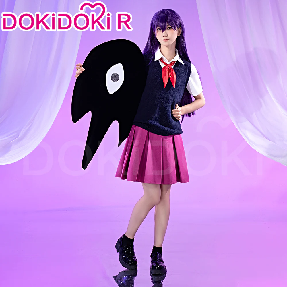 【Partially Ready For Ship】【Size S-3XL】【Last Batch】DokiDoki-R Game Cosplay Costume JK Suit Cute Pink Skirt