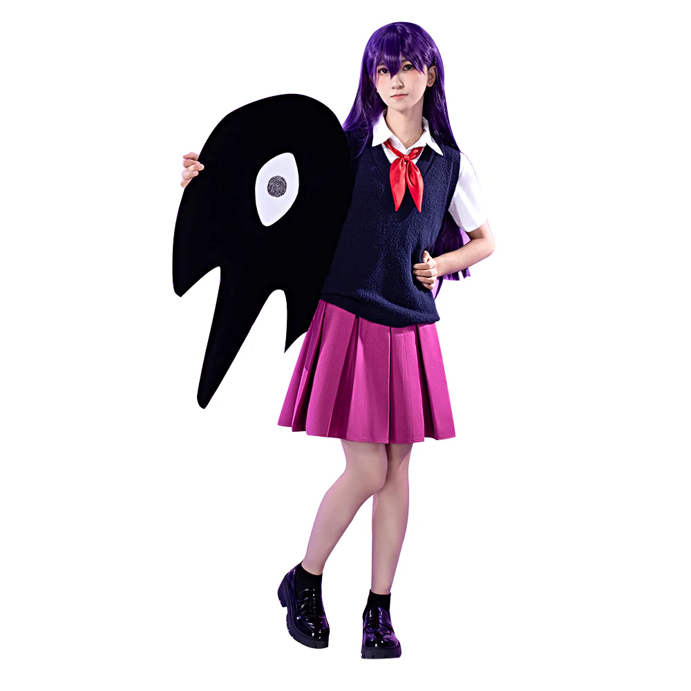 【Partially Ready For Ship】【Size S-3XL】【Last Batch】DokiDoki-R Game Cosplay Costume JK Suit Cute Pink Skirt - Image 5