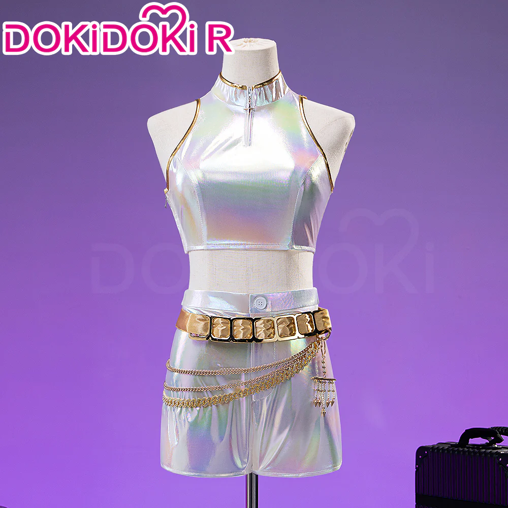 【US LOCAL SHIPPING 】【Size XS-3XL】DokiDoki-R Movie Anime KPOP KILLER Costume WHITE SERIES - Image 9
