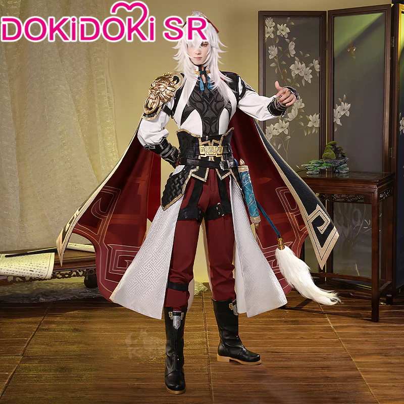 【Partially Ready For Ship】DokiDoki-SR Game Honkai: Star Rail Cosplay Jing Yuan Cosplay Costume / Shoes Jingyuan - Image 2