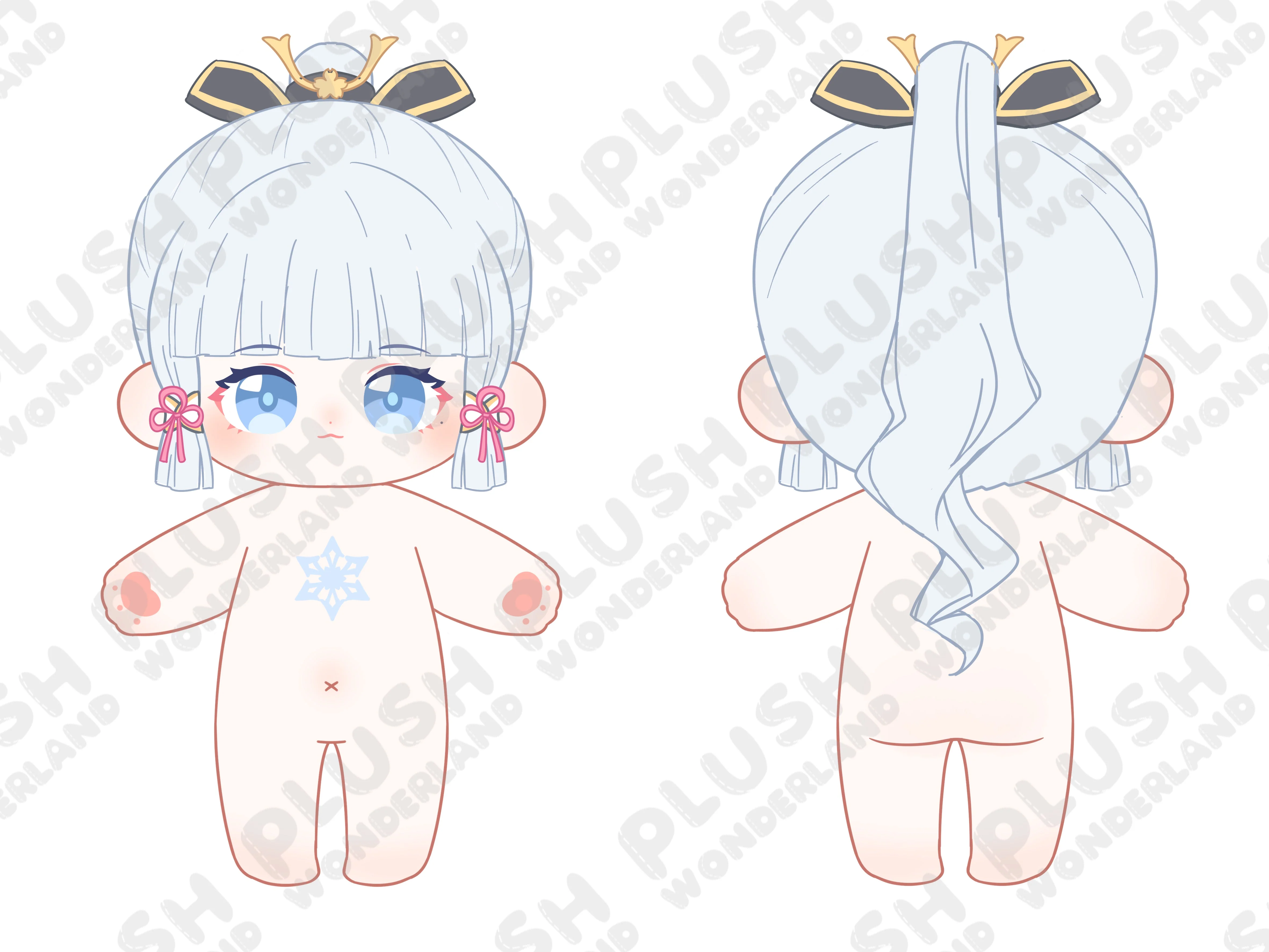 【Ready For Ship】Consignment Sales PLUSH WONDERLAND Game Princess Egret Cotton Doll Plush 20CM  Plushies FANMADE - Image 6