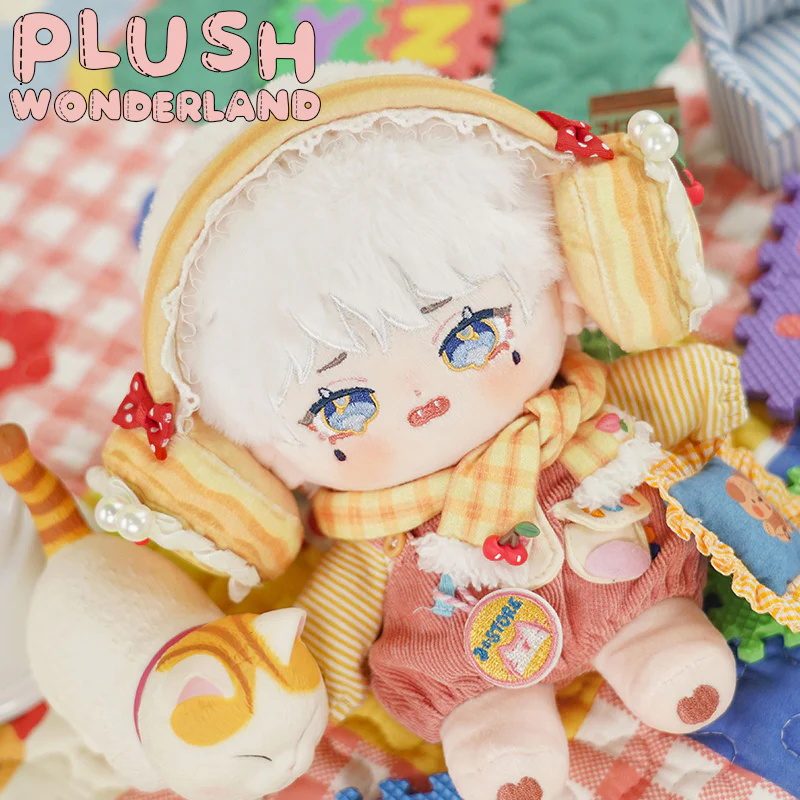 【Consignment Sales】PLUSH WONDERLAND Hamburgers / Muffins Earmuffs Scarf Plushie 20CM Cute - Image 7