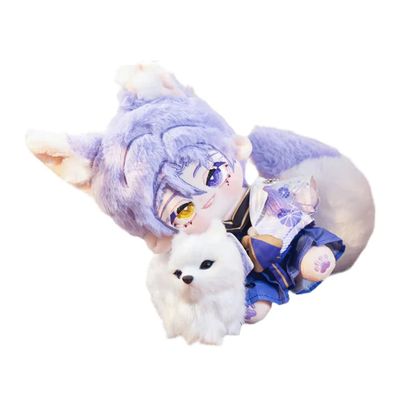 【Consignment Sales】PLUSH WONDERLAND Little Purple Fox Cotton Doll Plushie 20CM FANMADE - Image 10