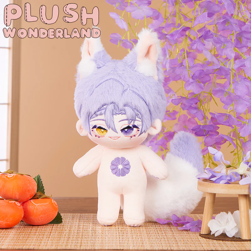 【Consignment Sales】PLUSH WONDERLAND Little Purple Fox Cotton Doll Plushie 20CM FANMADE - Image 6