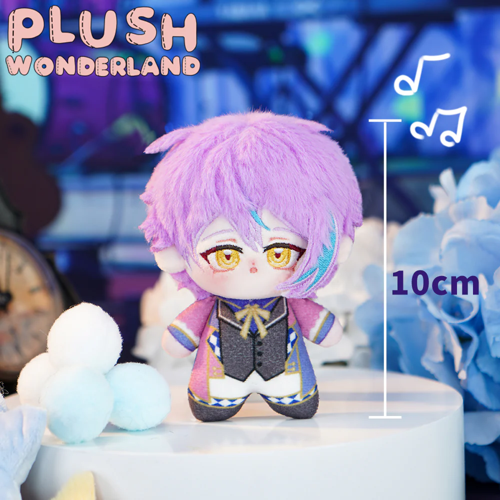 【In Stock】【Consignment Sales】PLUSH WONDERLAND Printed Body Doll mad explosive scientist Plushie 10CM FANMADE - Image 2