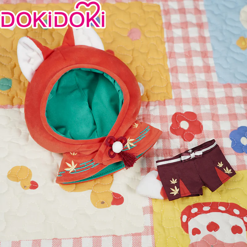 【Ready For Ship】PLUSH WONDERLAND Red leaves chasing wild waves/ The little Red witch Cotton Doll Plushies 20CM Plush FANMADE - Image 3
