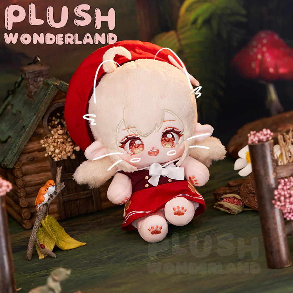【Ready For Ship】PLUSH WONDERLAND Red leaves chasing wild waves/ The little Red witch Cotton Doll Plushies 20CM Plush FANMADE - Image 5