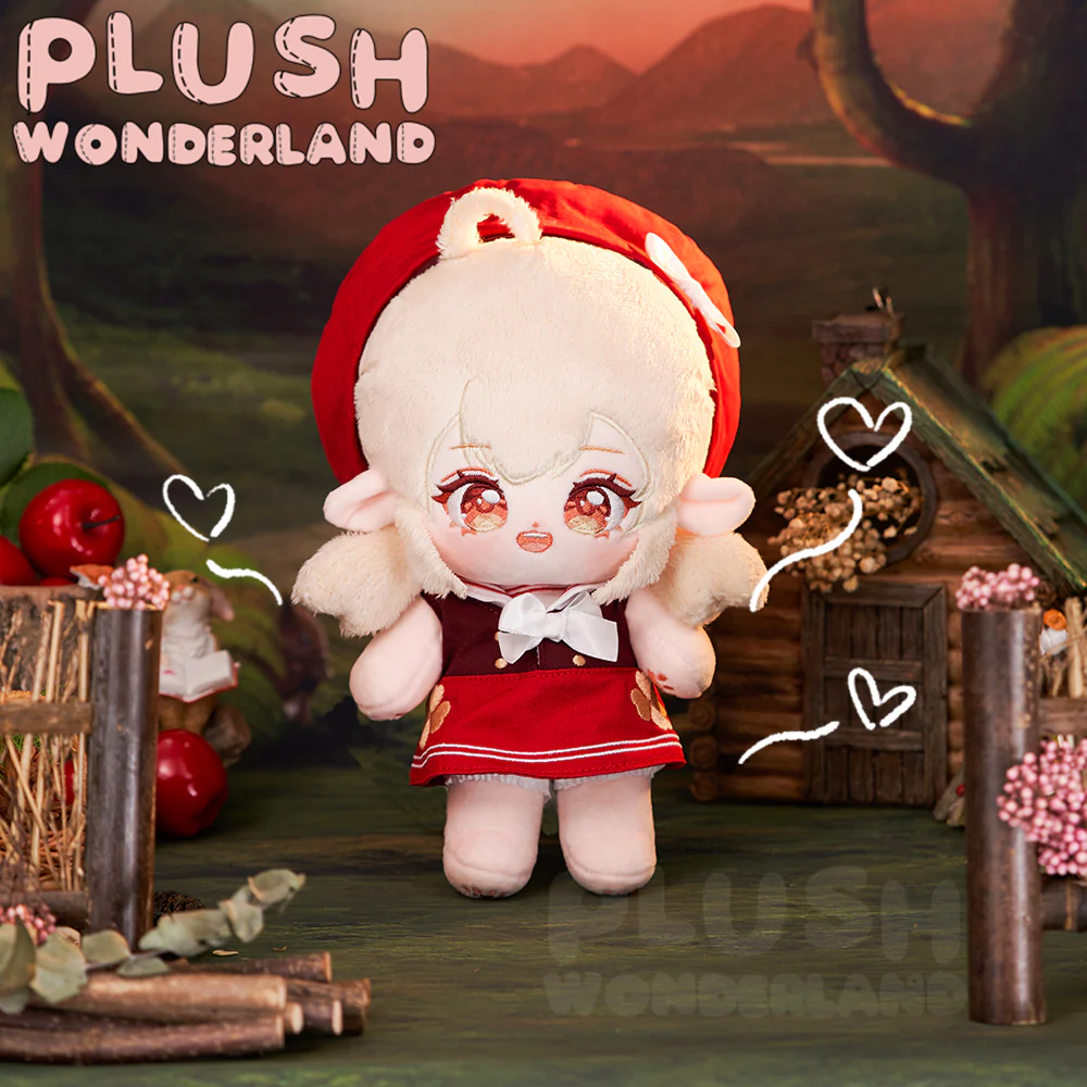【Ready For Ship】PLUSH WONDERLAND Red leaves chasing wild waves/ The little Red witch Cotton Doll Plushies 20CM Plush FANMADE - Image 6
