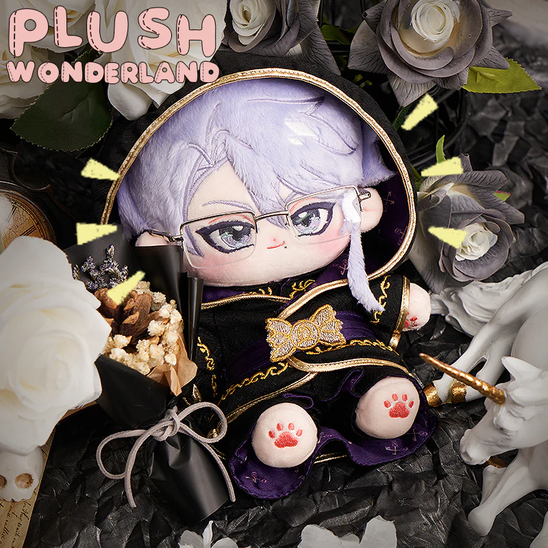 【Consignment Sales】PLUSH WONDERLAND Twsted-Wondeland Octavinele Azull Ashengrotto Cotton Doll Plush 20 CM FANMADE