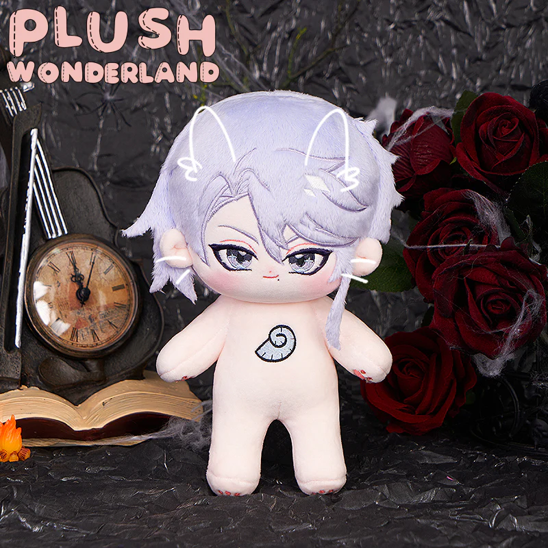 【Consignment Sales】PLUSH WONDERLAND Twsted-Wondeland Octavinele Azull Ashengrotto Cotton Doll Plush 20 CM FANMADE - Image 5