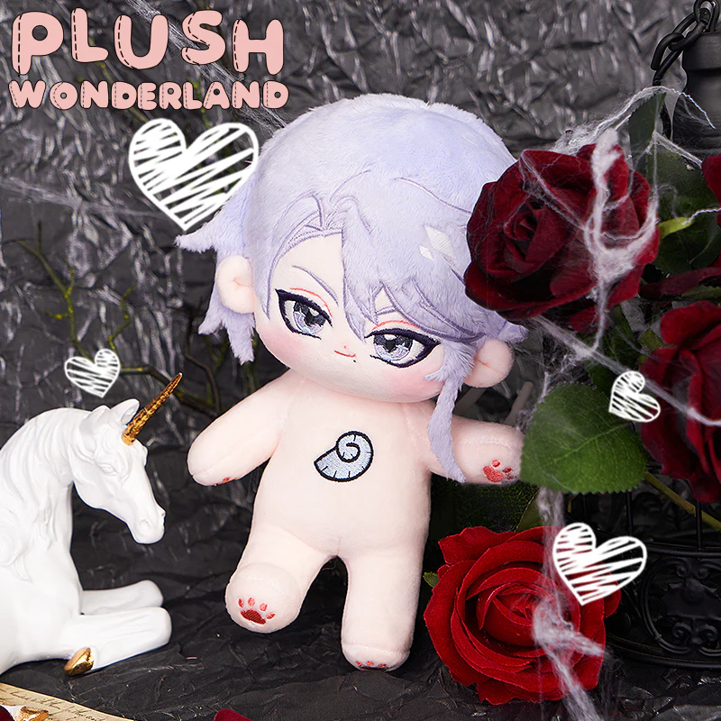 【Consignment Sales】PLUSH WONDERLAND Twsted-Wondeland Octavinele Azull Ashengrotto Cotton Doll Plush 20 CM FANMADE - Image 6