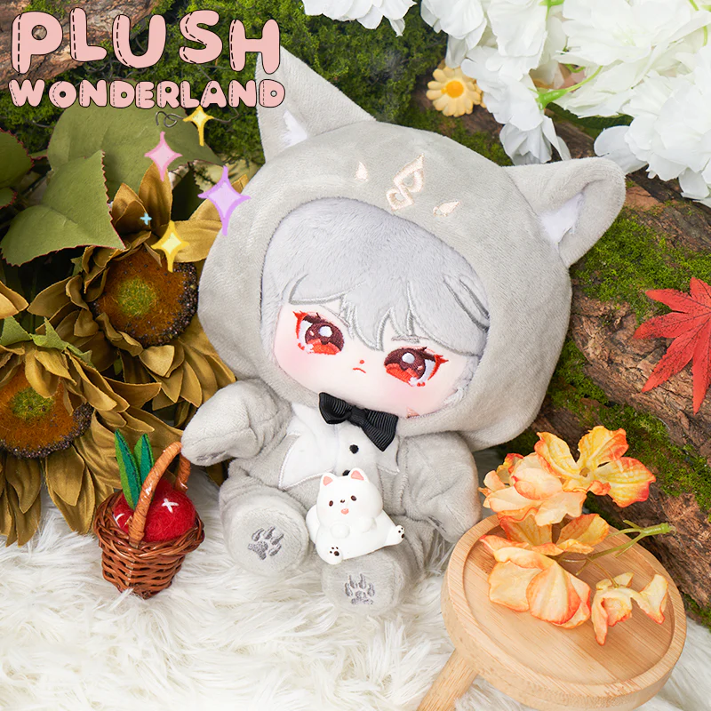 【Ready for ship】【Consignment Sales】PLUSH WONDERLAND wolf boy Doll Plush 20 CM