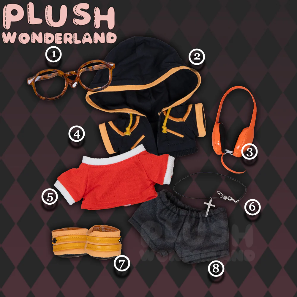 【In Stock】【Consignment Sales】PLUSH WONDERLAND Yummy Orange 20CM Cotton Doll Plushie FANMADE - Image 8