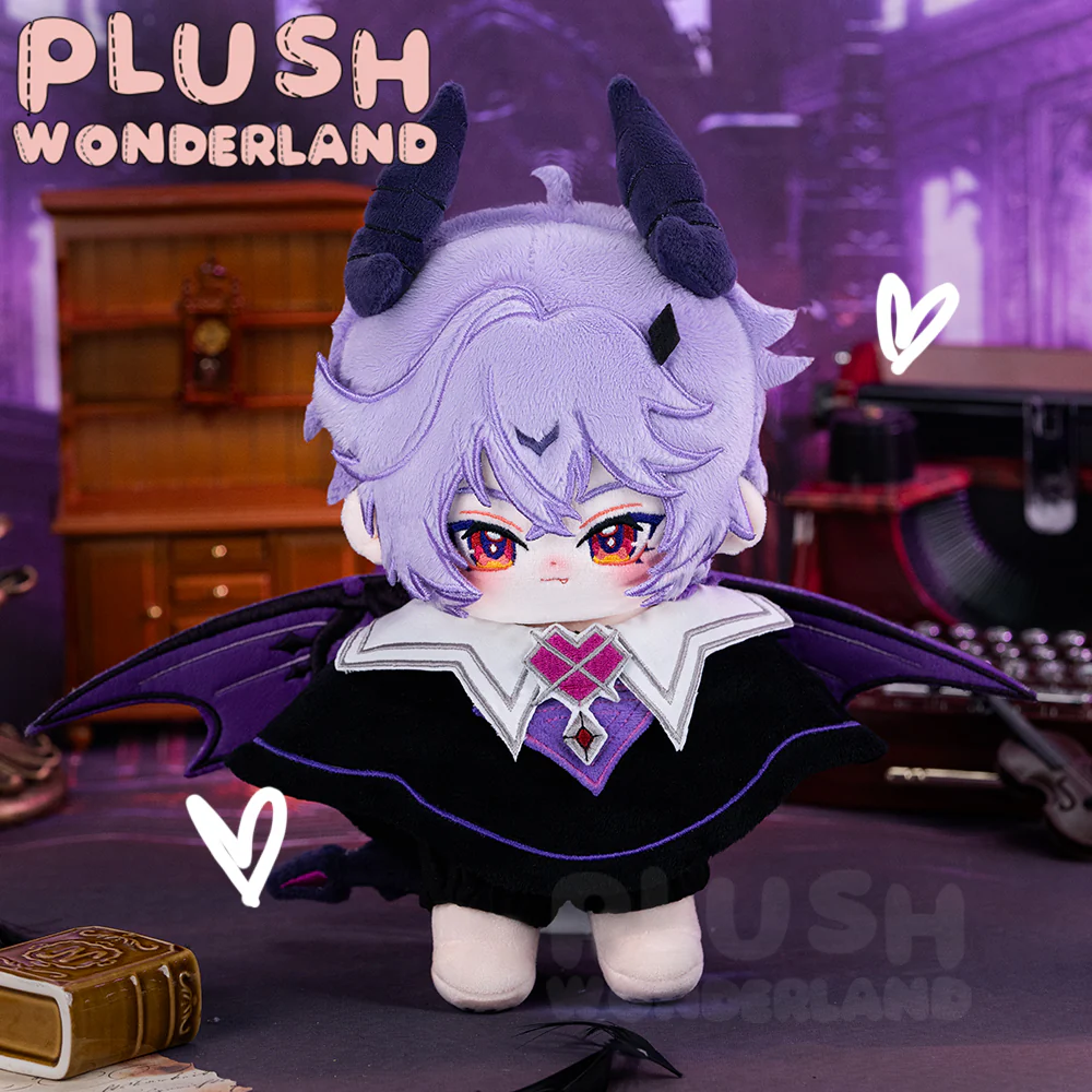 【Consignment Sales】PLUSH WONDERLAND Purple Hair Plushie 20CM Cotton Doll