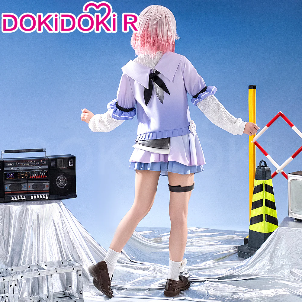 【Ready For Ship】【Size S-3XL】DokiDoki-R Game Honkai: Star Rail × Cheogajip Cosplay March 7th Costume Casual Wear - Image 3