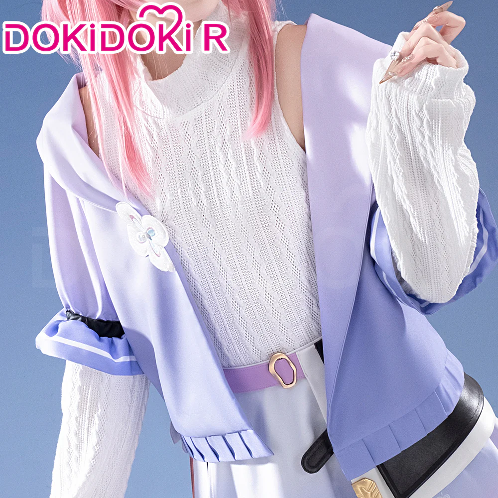 【Ready For Ship】【Size S-3XL】DokiDoki-R Game Honkai: Star Rail × Cheogajip Cosplay March 7th Costume Casual Wear - Image 4