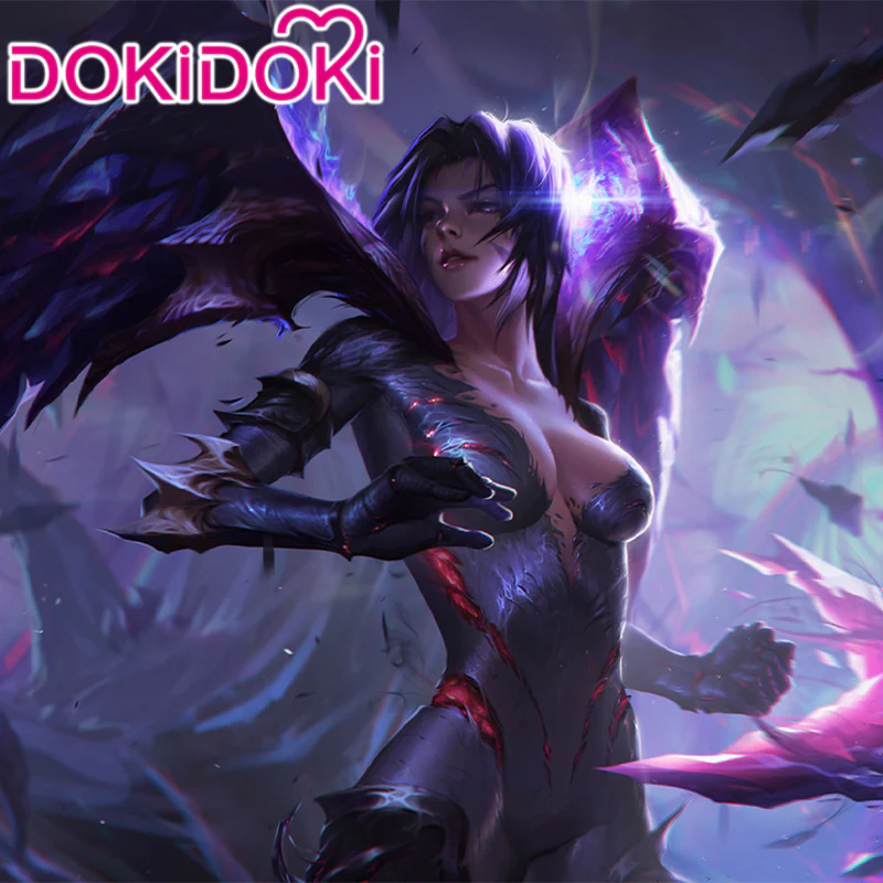 【POLL】$5 Deposit =$10 Coupon DokiDoki Game Cosplay Purple Battle Dress Costume - Image 3