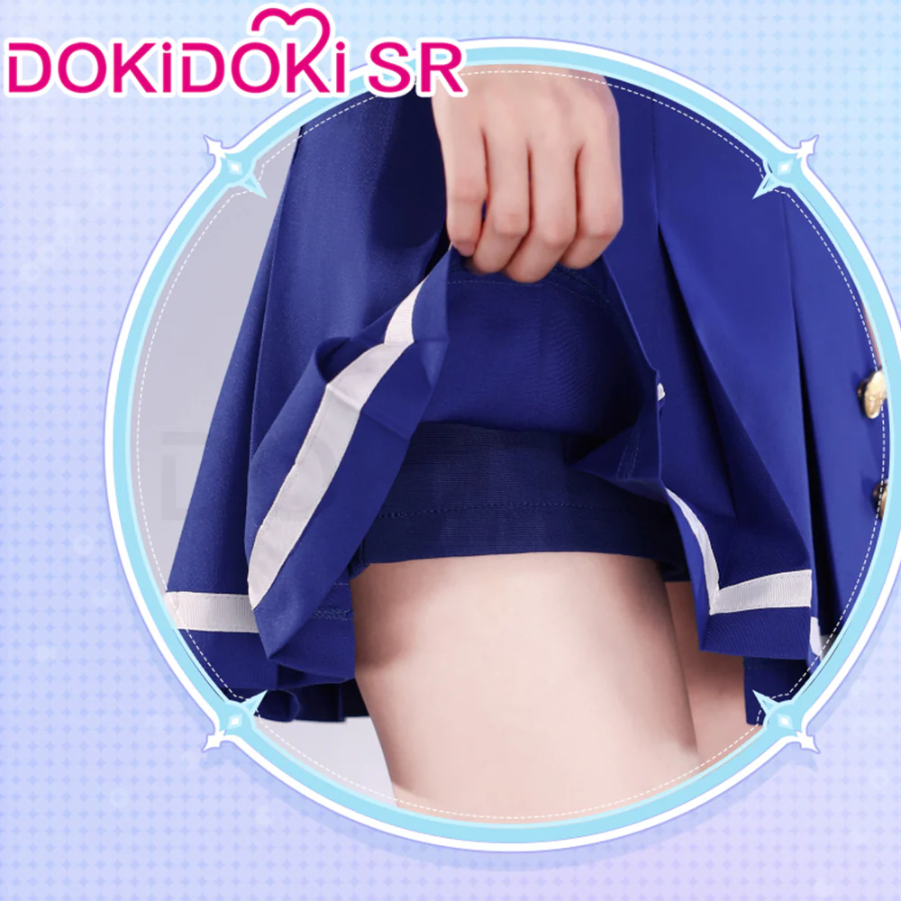DokiDoki-SR Anime Aikatsu! Idol Activity Cosplay Hoshimiya Ichigo Costume Summer Uniform - Image 5
