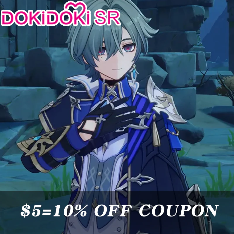 【POLL】$5 Deposit =$10 Coupon DokiDoki-SR Game Genshin Impact Lohen Costume - Image 2