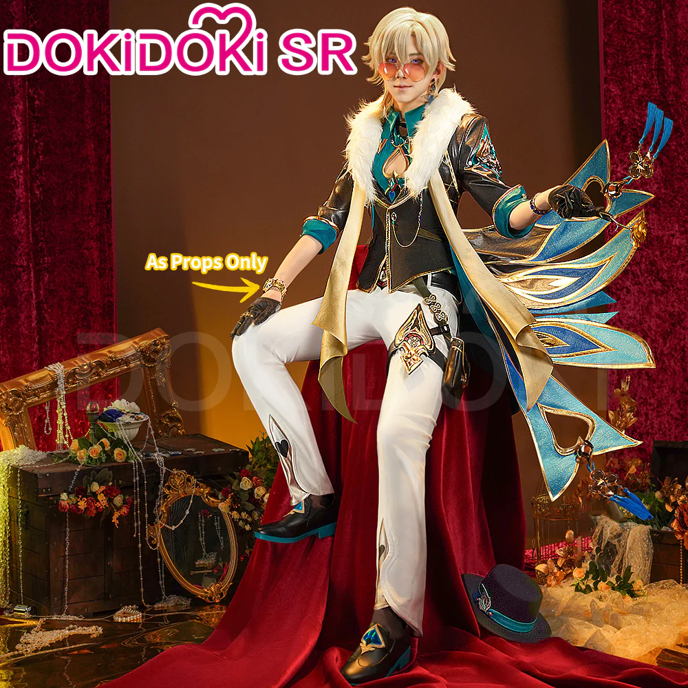 【Ready For Ship】DokiDoki-SR Game Honkai: Star Rail Cosplay Aventurine Costume Shajin - Image 3
